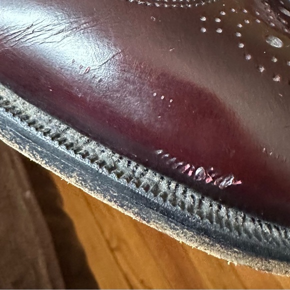 Florsheim Comfort Tech Men's Burgundy Wingtip Loafer Tassel  Almond Toe … - Picture 16 of 16